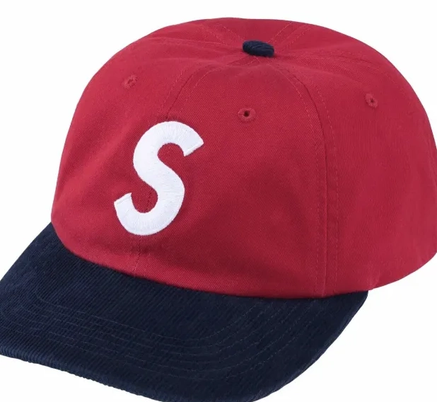 Leather Black Embroidered 2-TONE 24SS Hat blocked Buckle S White Color LOGO Retro Red Khaki 6-PANEL 0620